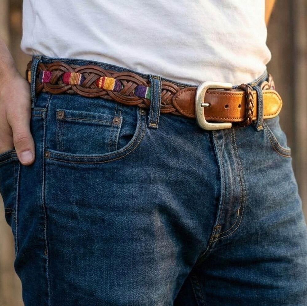 RedHead Multi Colored Belt, Size Med
